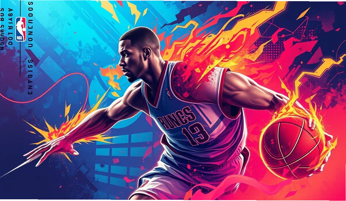 NBA双挡拆战术 示意图